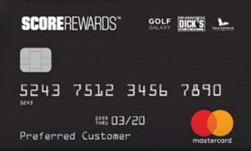 Both cards automatically enroll you in the ScoreCard Gold Program and you will earn 3X points on qualified in-store purchases the day you open an account. . Scorerewards mastercard